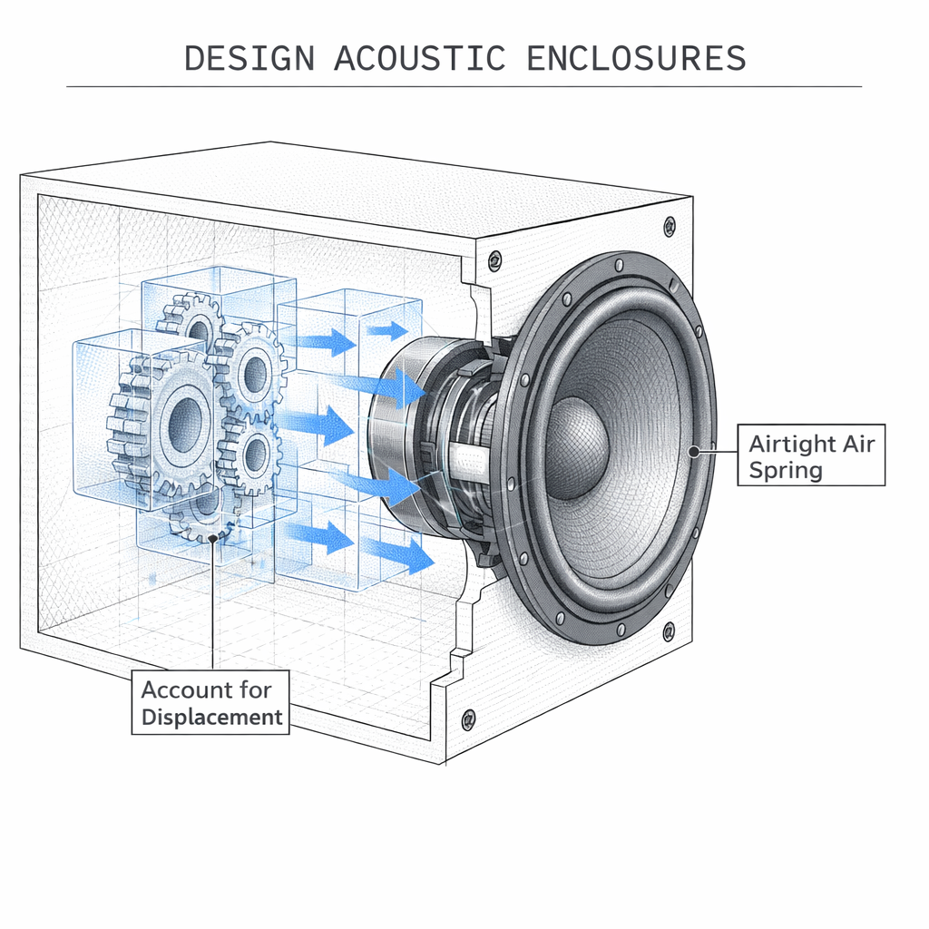 profile cross-section diagram compensating for driver and port displacement wizard